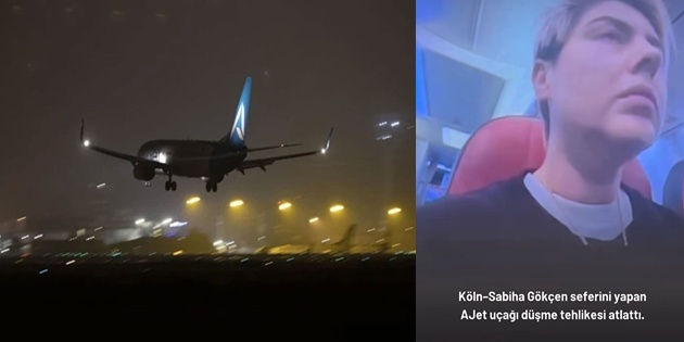 Köln-İstanbul Seferini Yapan Ajet Uçağı Havada Tehlike Atlattı